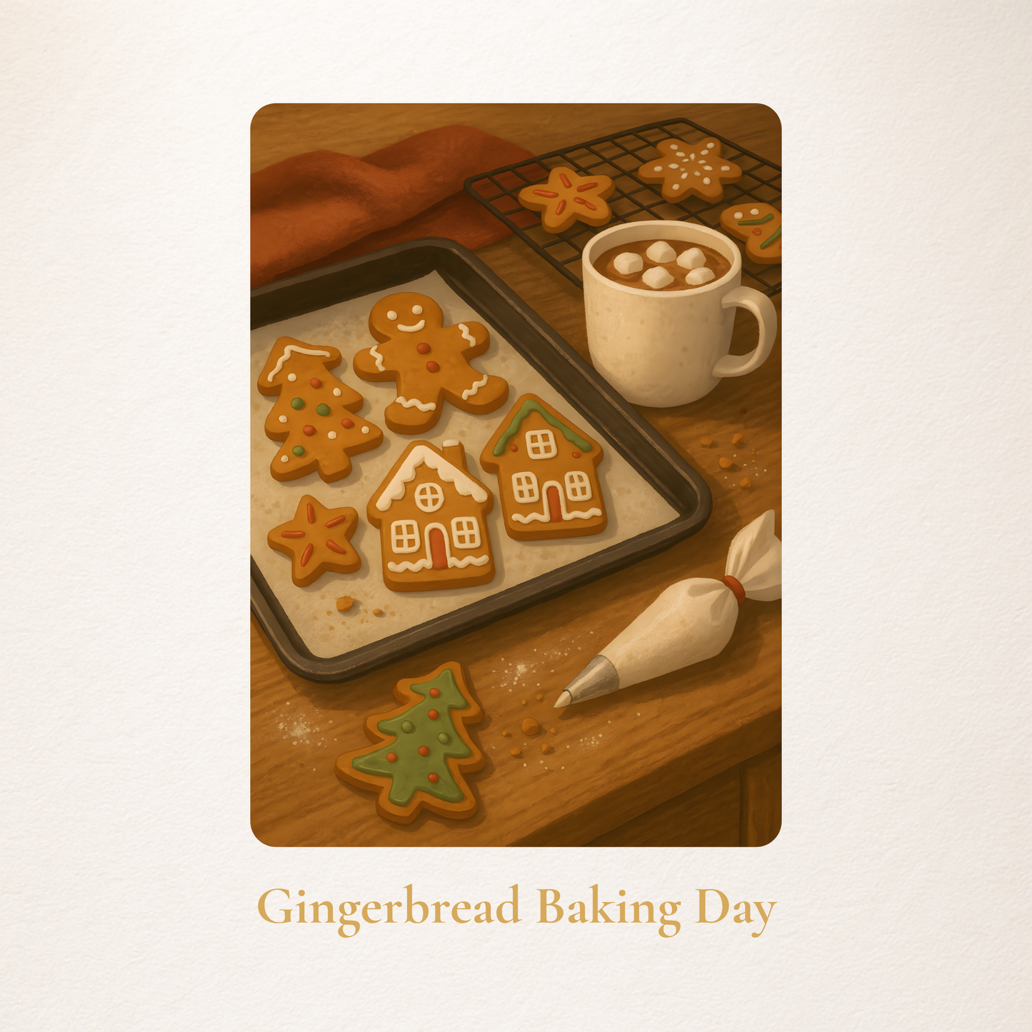 Candlelight & Snow – Christmas Kindle Case Inserts (Set of 5 Cozy Holiday Designs for Clear Kindle Cases)