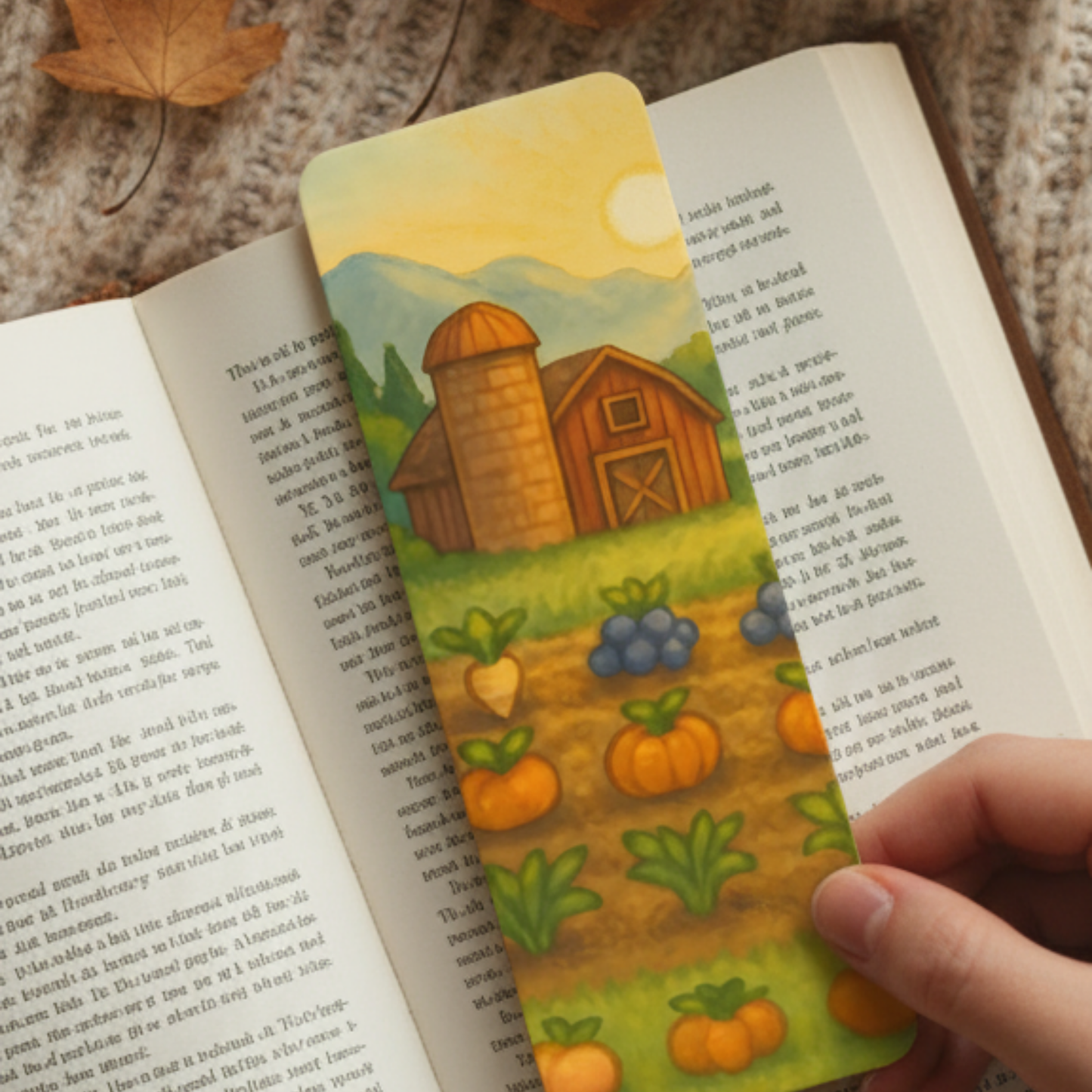 Cottagecore Farm Bookmarks (5-Pack) – Cozy Valley, Stardew Inspired